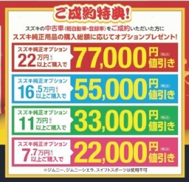 ～　決算大商談会　開催中　～